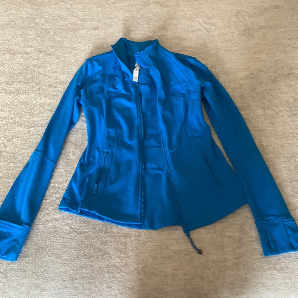 Lululemon Full Length Define Jacket in Poolside Blue Size 8